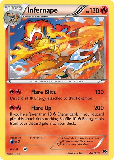 STS: Infernape (Reverse Holofoil)