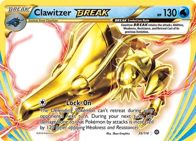 STS: Clawitzer BREAK (Holofoil)