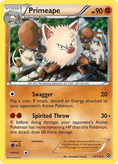 STS: Primeape (Reverse Holofoil)