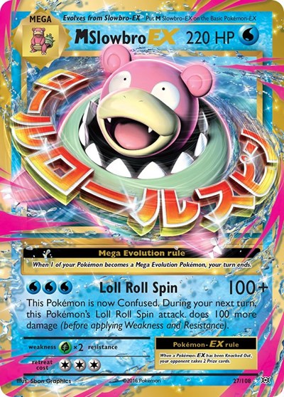 EVO: M Slowbro EX (Holofoil)