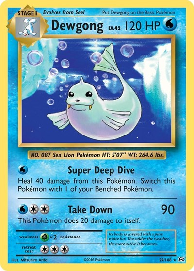 EVO: Dewgong (Reverse Holofoil)