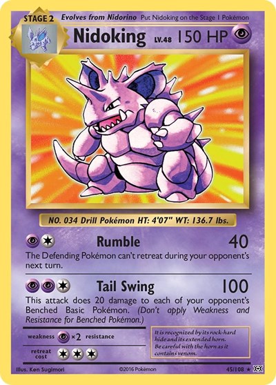 EVO: Nidoking (Holofoil)