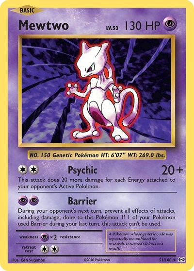 EVO: Mewtwo (Reverse Holofoil)