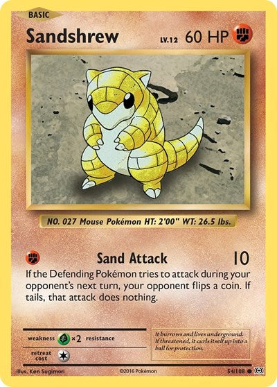 EVO: Sandshrew (Reverse Holofoil)