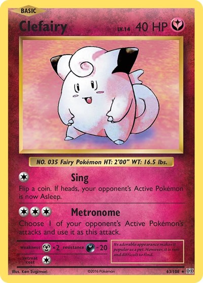 EVO: Clefairy (Holofoil)