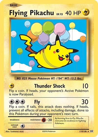 EVO: Flying Pikachu