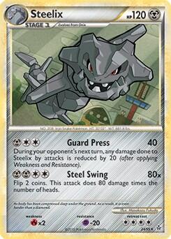 PR: Steelix - 24/95 (HGSS Unleashed) (Holofoil)
