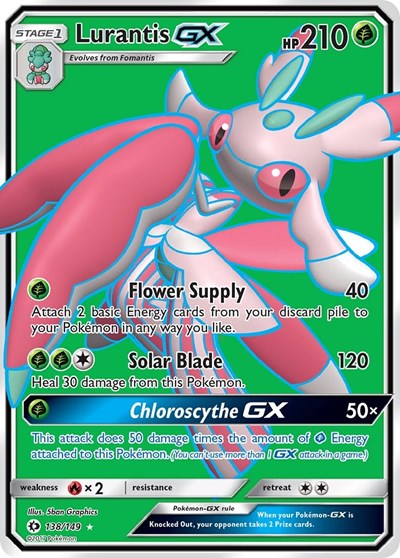 SM01: Lurantis GX (Full Art) (Holofoil)
