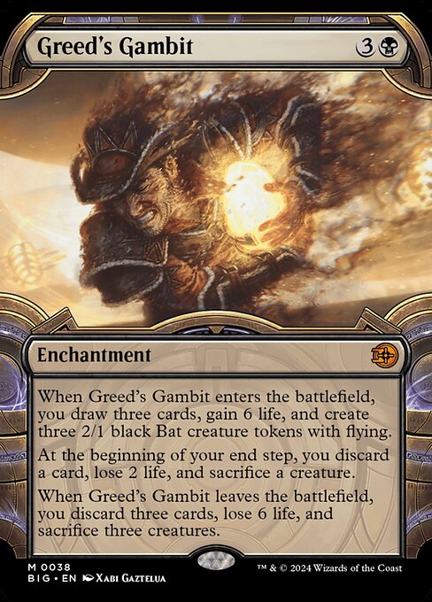 BIG: Greed's Gambit (Showcase) (Foil)