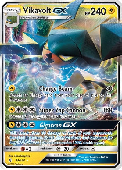 SM02: Vikavolt GX (Holofoil)