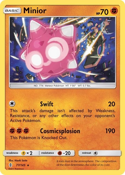 SM02: Minior (Reverse Holofoil)