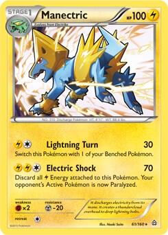PR: Manectric - 61/160 (XY Primal Clash)