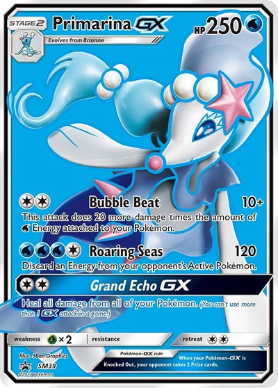 SMP: Primarina GX - SM39 (Holofoil)