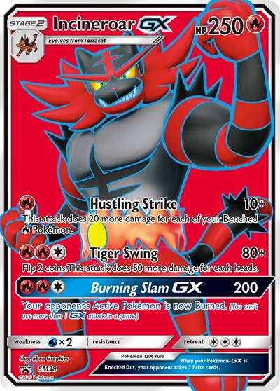 SMP: Incineroar GX - SM38 (Holofoil)