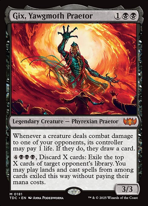 TDC: Gix, Yawgmoth Praetor
