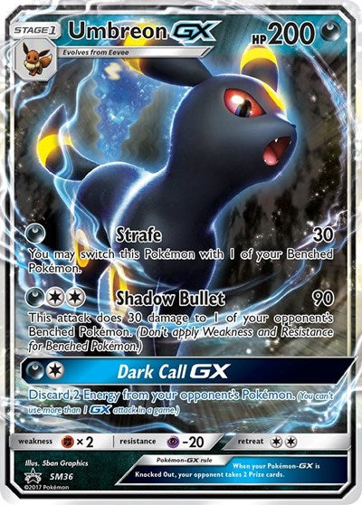 SMP: Umbreon GX - SM36 (Holofoil)