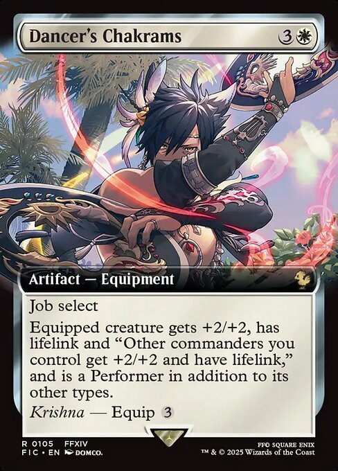 FIC: Dancer's Chakrams (Extended Art)