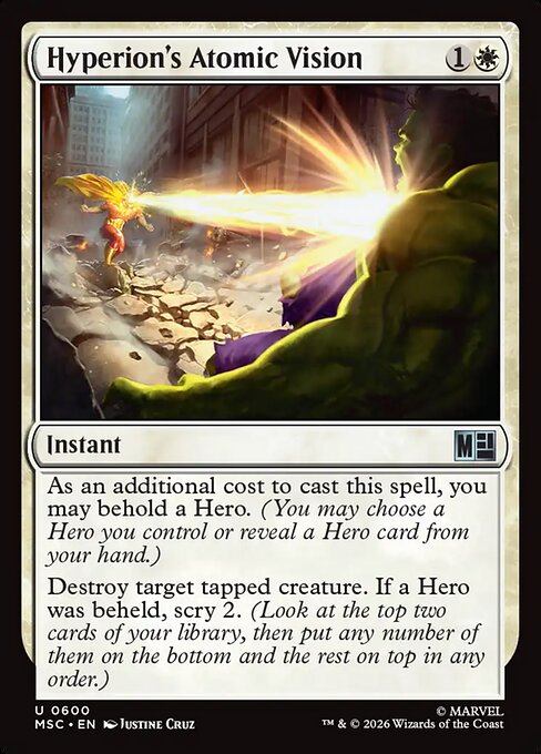 MSC: Hyperion's Atomic Vision (Foil)