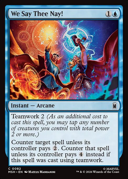 MSH: We Say Thee Nay! (Foil)