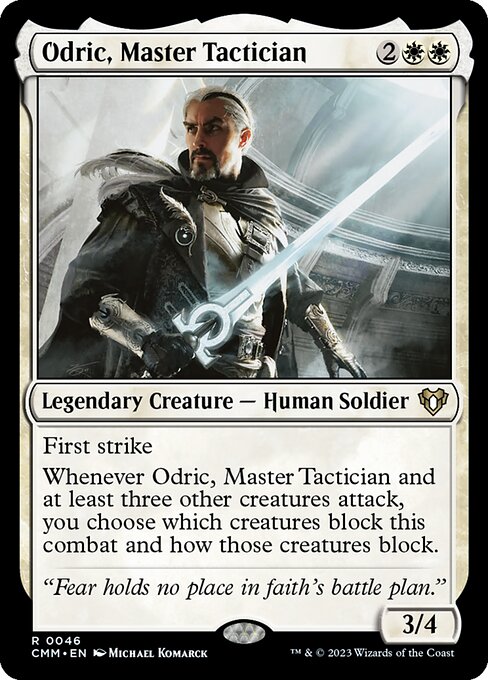 CMM: Odric, Master Tactician (Foil)