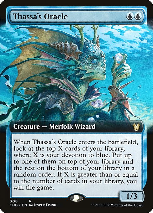 THB: Thassa's Oracle (Extended Art) (Foil)