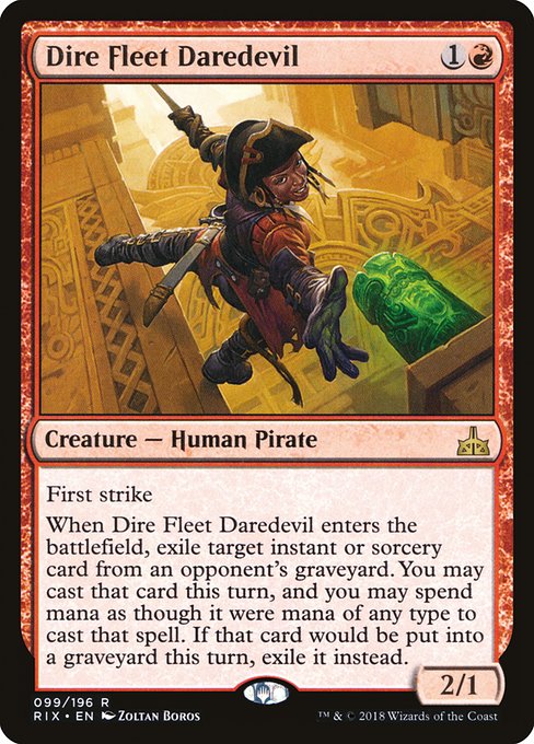 RIX: Dire Fleet Daredevil