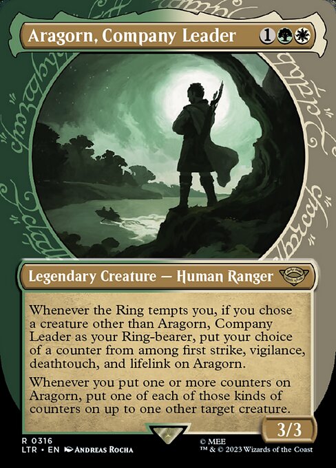 LTR: Aragorn, Company Leader (Showcase) (Foil)