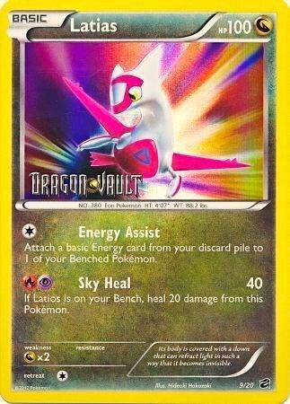 BLE: Latias - 9/20 (Dragon Vault) (Holofoil)