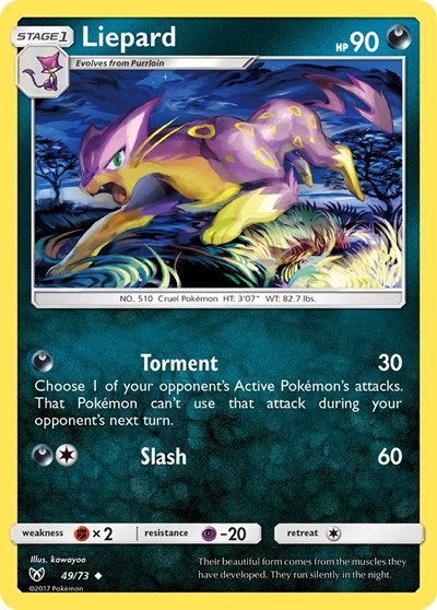 SHL: Liepard (Reverse Holofoil)