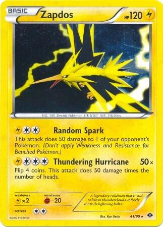 BLE: Zapdos - 41/99 (Next Destinies) (Holofoil)