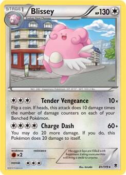 MCAP: Blissey - 81/119 (Cosmos Holo) (Holofoil)