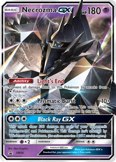 SMP: Necrozma GX - SM58 (Holofoil)