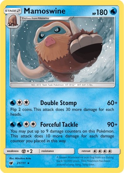 SM04: Mamoswine (Reverse Holofoil)