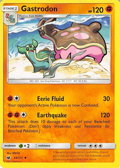 SM04: Gastrodon (Reverse Holofoil)