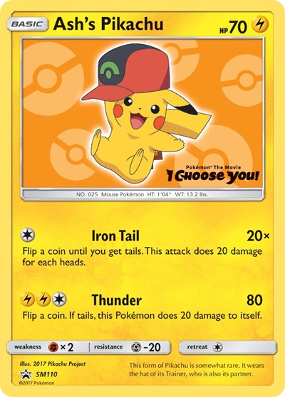 SMP: Ash's Pikachu - SM110