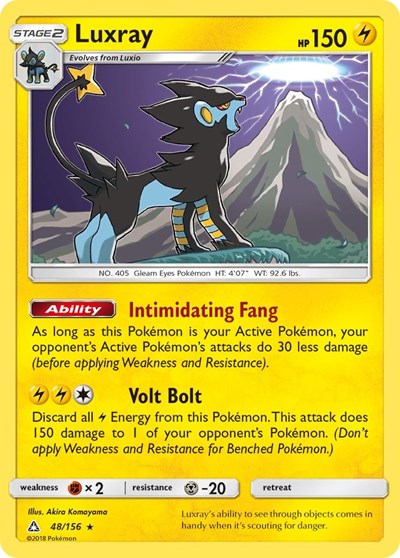 SM05: Luxray (Holofoil)
