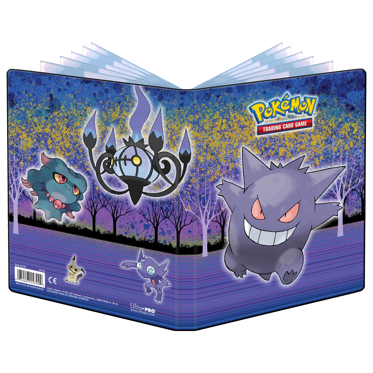 Ultra Pro Pokemon: 4-Pocket Binder Gallery Series - Haunted Hollow