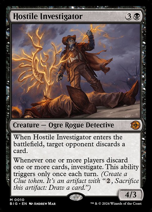 BIG: Hostile Investigator