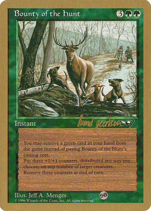 WC97: Bounty of the Hunt - 1997 Svend Geertsen (ALL) (SB)