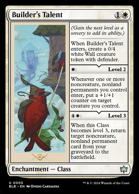 BLB: Builder's Talent