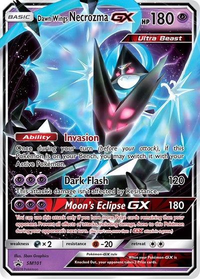 SMP: Dawn Wings Necrozma GX - SM101 (Holofoil)