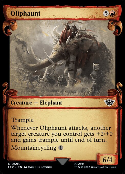 LTR: Oliphaunt (Showcase Scrolls)