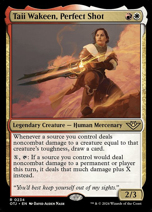 OTJ: Taii Wakeen, Perfect Shot (Foil)