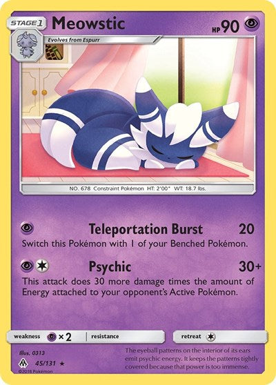SM06: Meowstic (Reverse Holofoil)