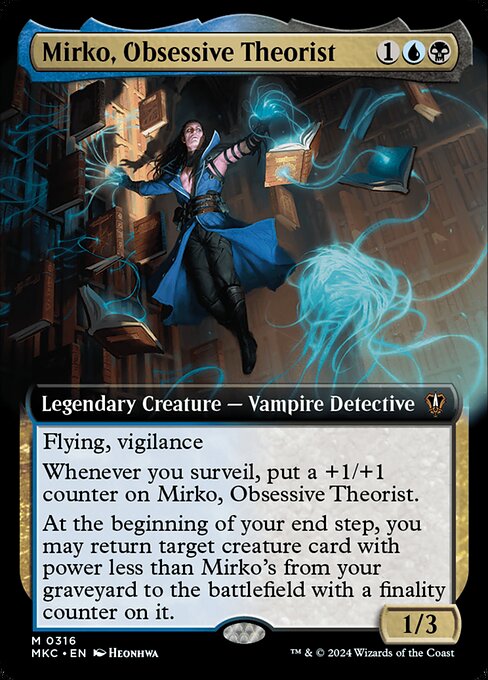MKC: Mirko, Obsessive Theorist (Extended Art) (Foil)
