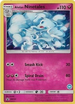 SMK2: Alolan Ninetales (30) (Holofoil)