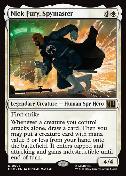 MSC: Nick Fury, Spymaster