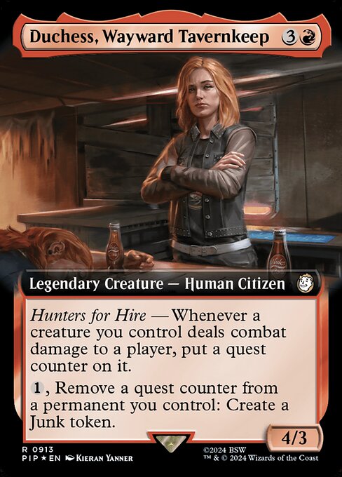 PIP: Duchess, Wayward Tavernkeep (Extended Art) (Surge Foil)