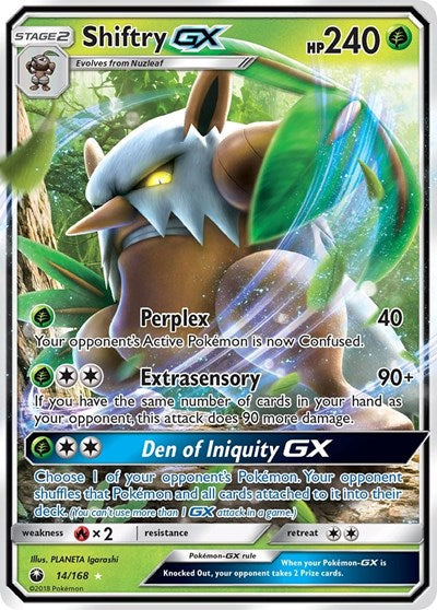 CES: Shiftry GX (Holofoil)