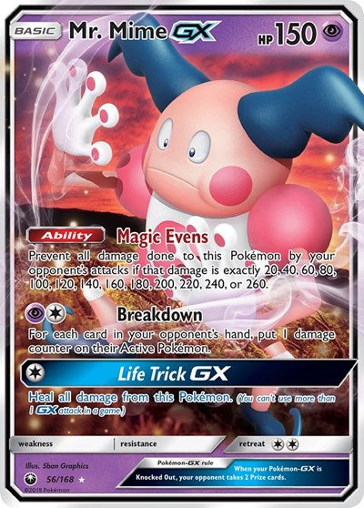 CES: Mr. Mime GX (Holofoil)
